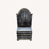 Amy Howard Chinoiserie Bureau Cabinet Desk