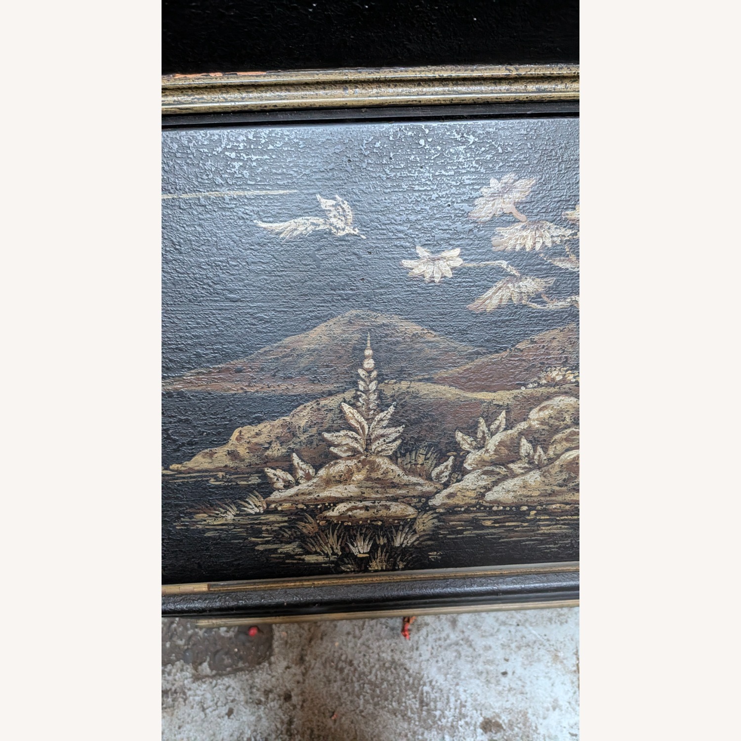 Amy Howard Chinoiserie Bureau Cabinet Desk - image-12