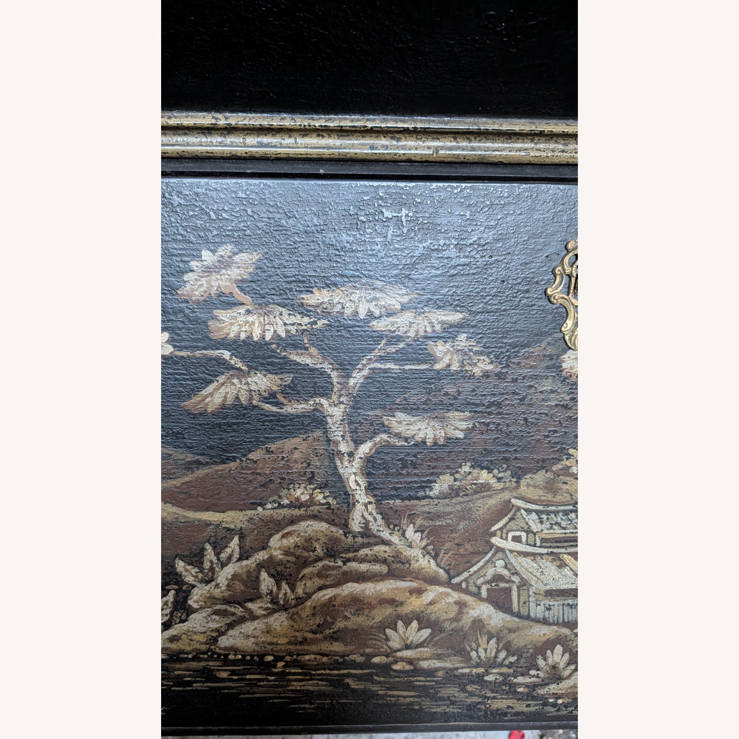 Amy Howard Chinoiserie Bureau Cabinet Desk - image-13