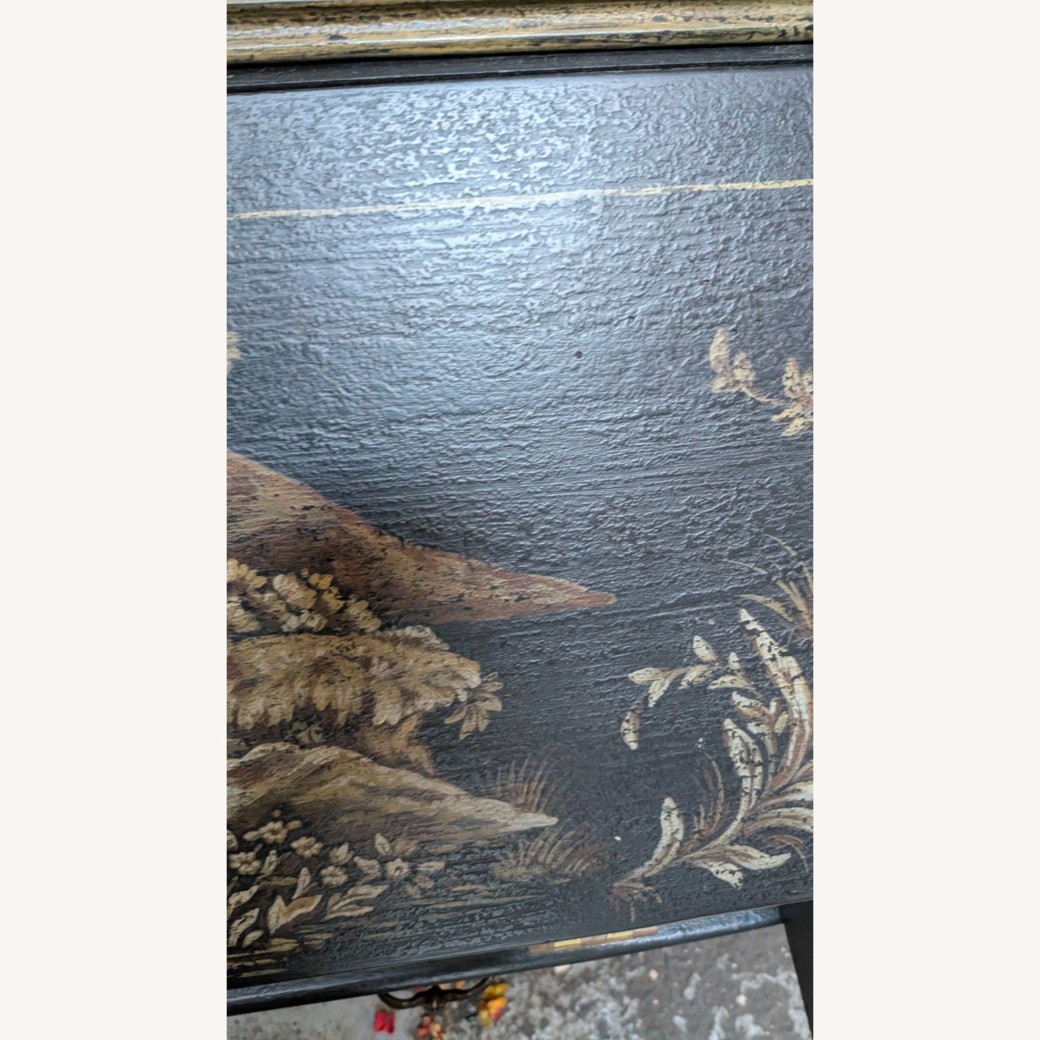 Amy Howard Chinoiserie Bureau Cabinet Desk - image-11