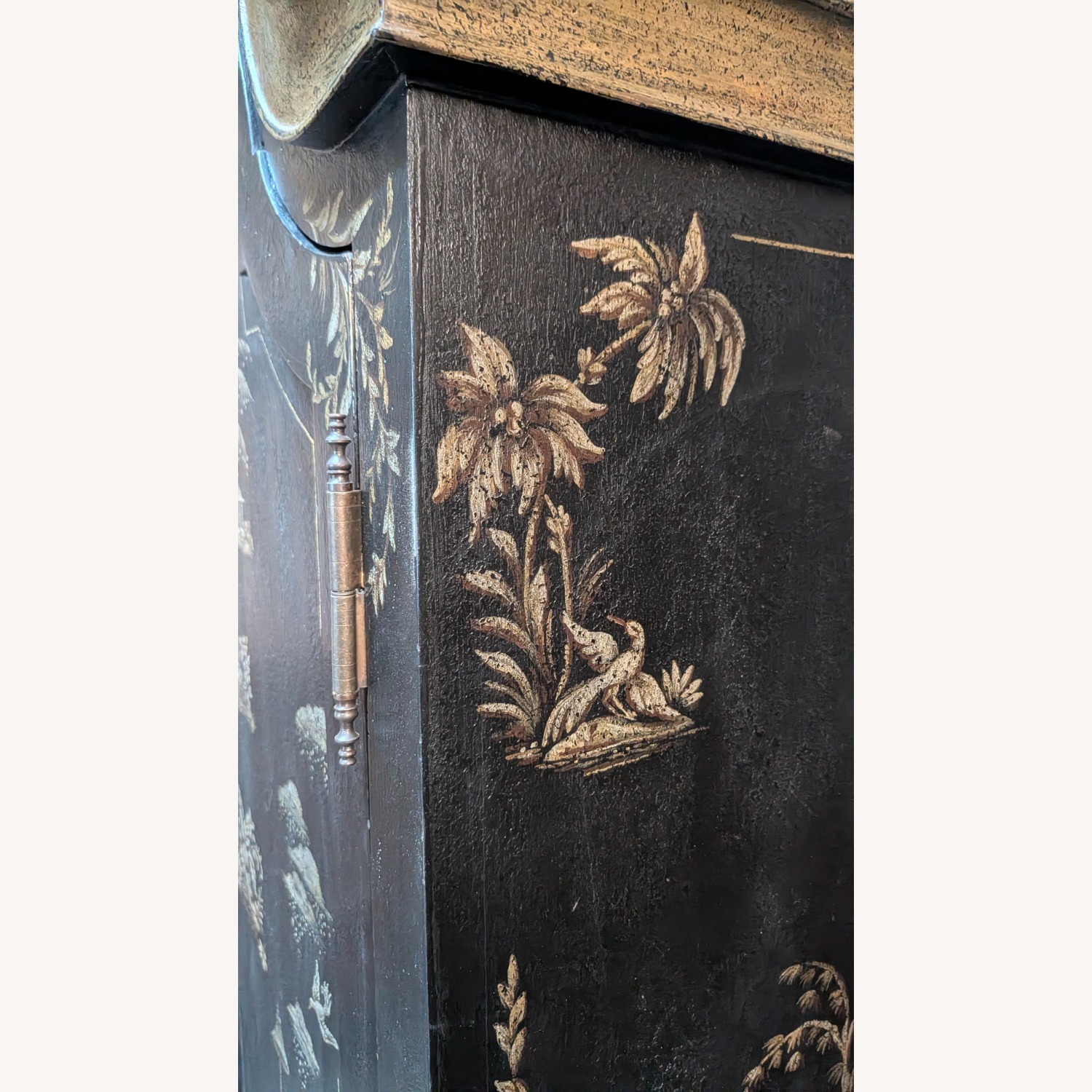 Amy Howard Chinoiserie Bureau Cabinet Desk - image-10