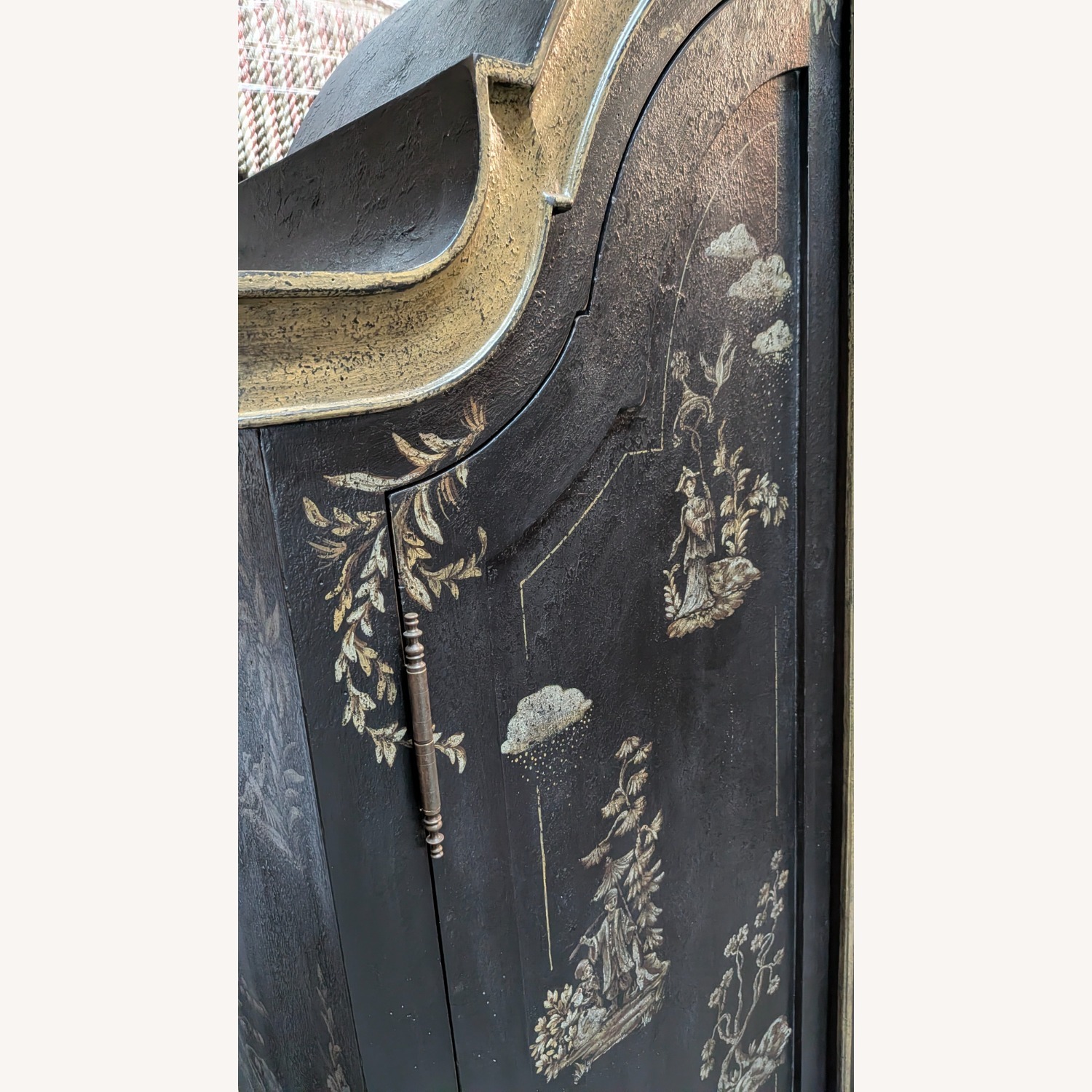 Amy Howard Chinoiserie Bureau Cabinet Desk - image-5