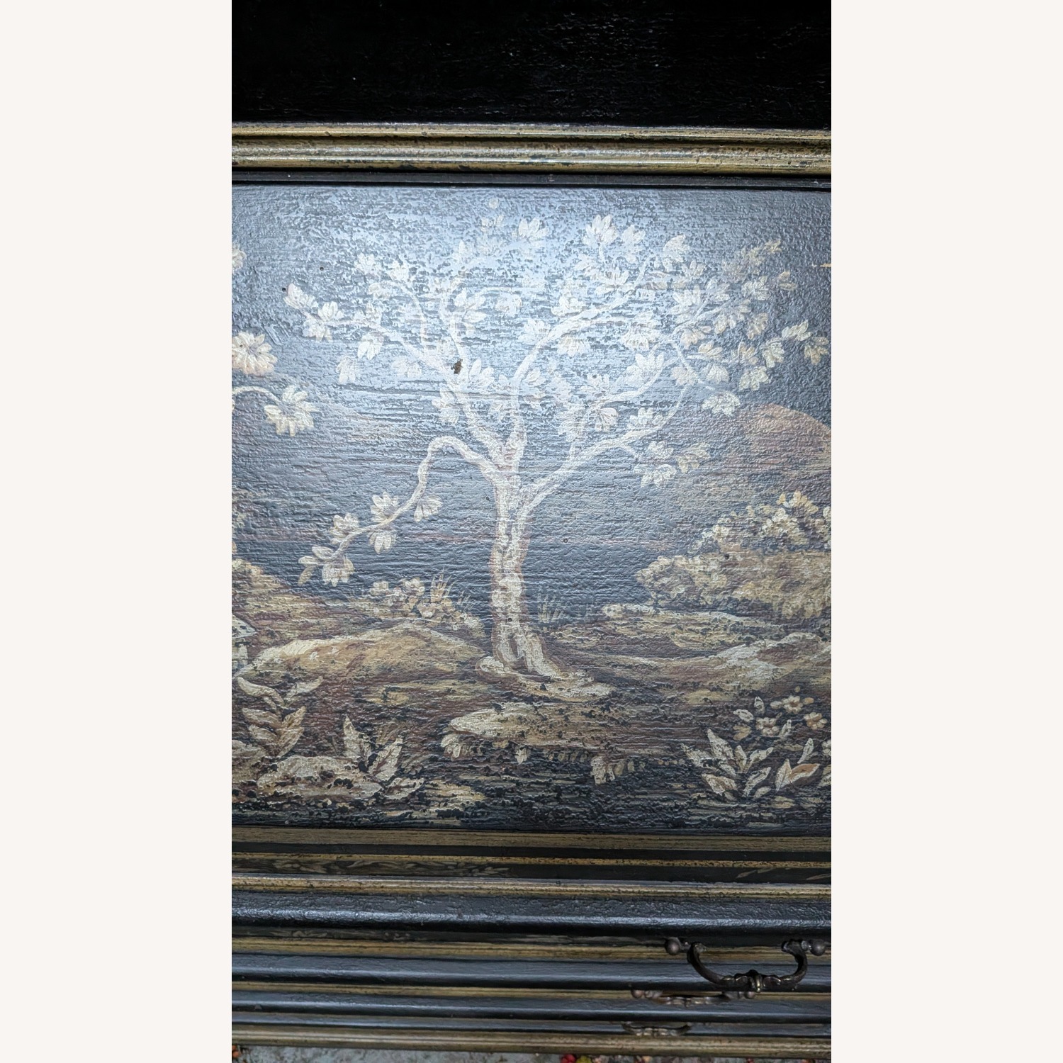 Amy Howard Chinoiserie Bureau Cabinet Desk - image-14