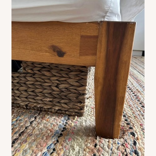 Used Zinus Queen Platform Bed  for sale on AptDeco