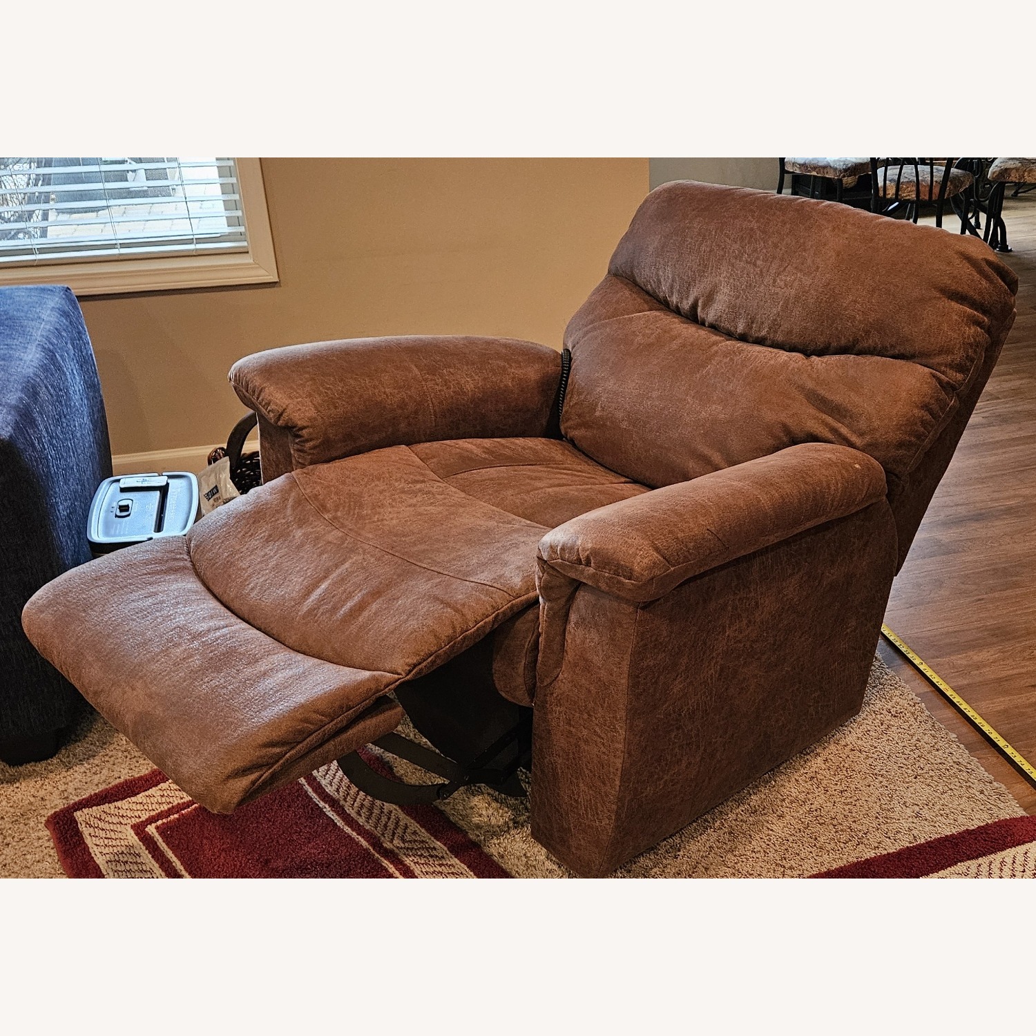 La-Z-Boy Dark Brown Microsuede Recliner - image-2