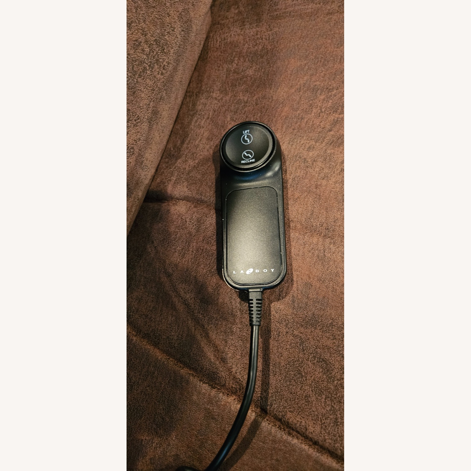 La-Z-Boy Dark Brown Microsuede Recliner - image-4