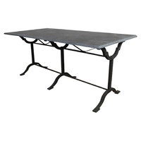 Arhaus Dark Gray Stone Coffee Table