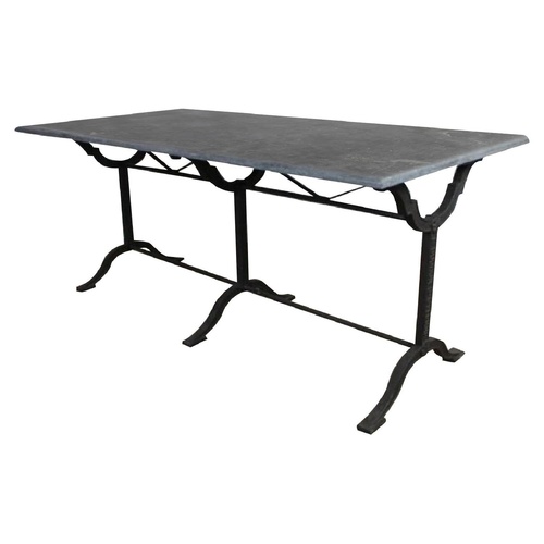 Used Arhaus Dark Gray Stone Coffee Table for sale on AptDeco