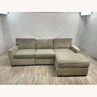 Macy's Radley 3-Piece Fabric Chaise Sectional Sofa