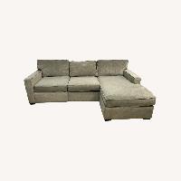 Macy's Radley 3-Piece Fabric Chaise Sectional Sofa