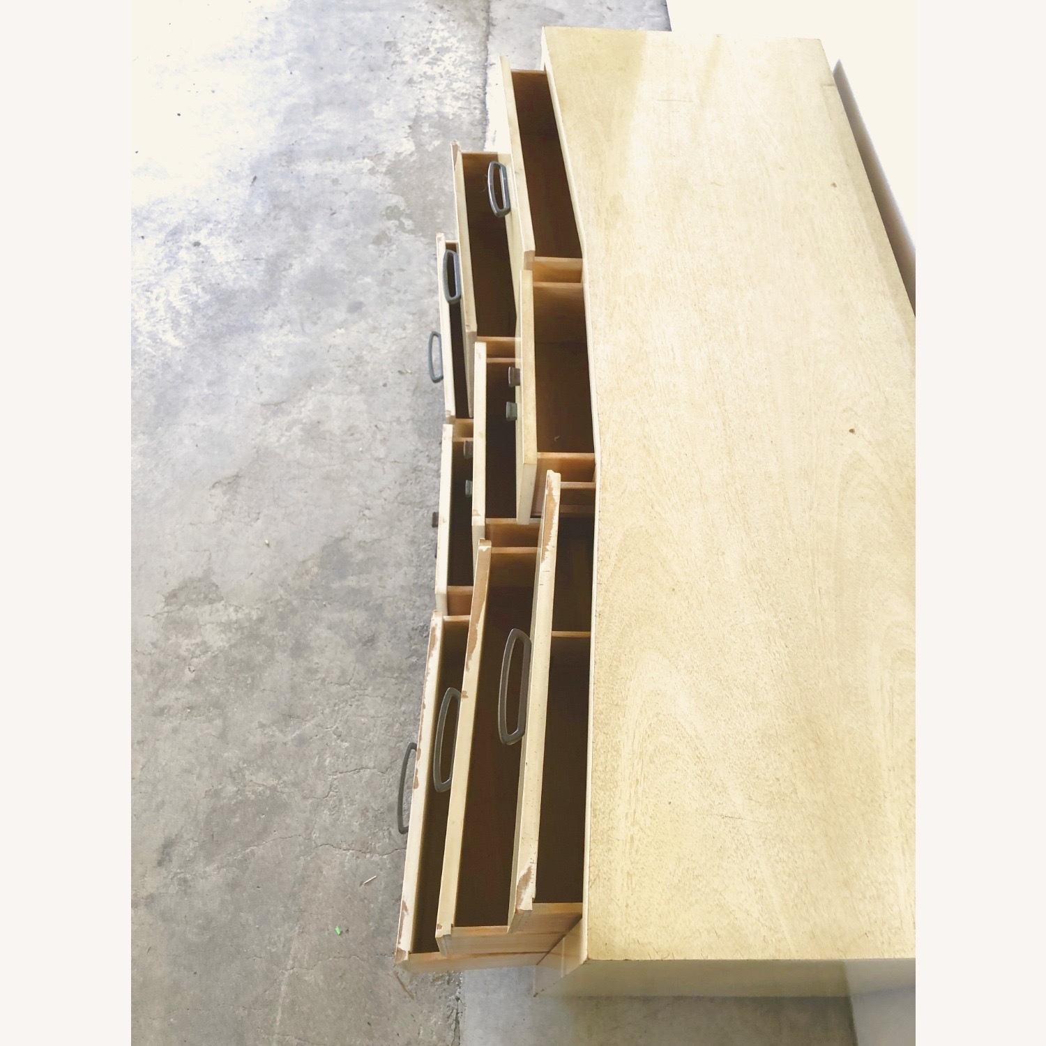 Mid Century White Dresser - image-12