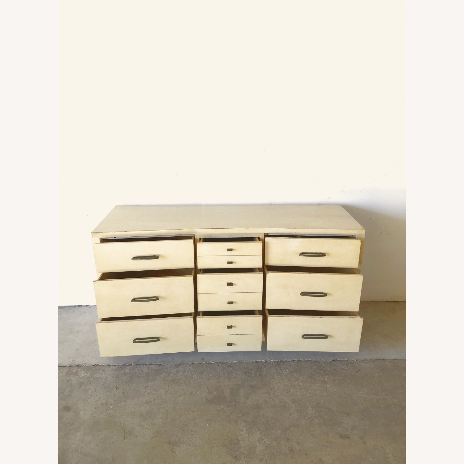 Mid Century White Dresser - image-10
