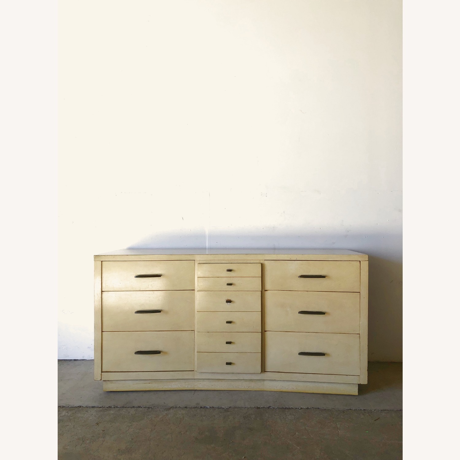Mid Century White Dresser - image-8