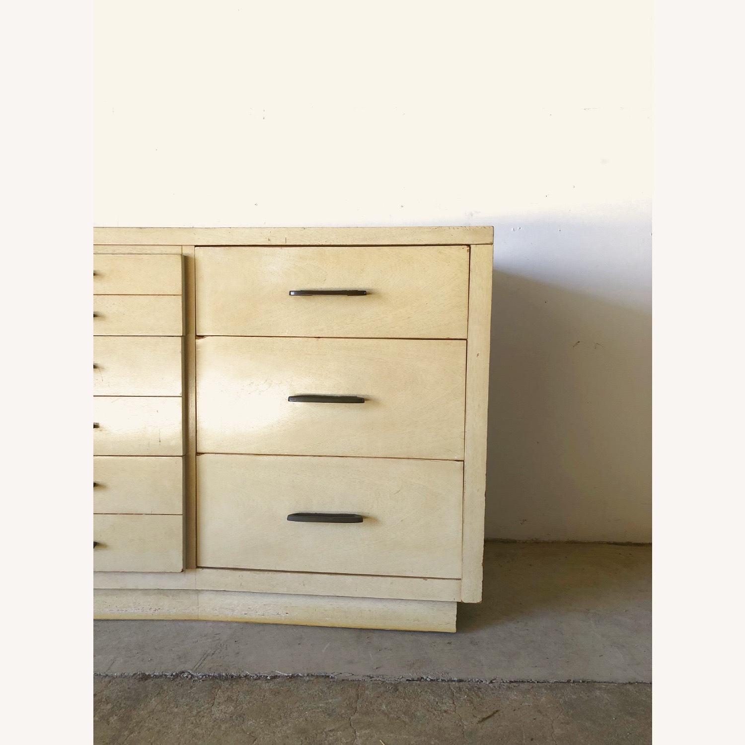 Mid Century White Dresser - image-6