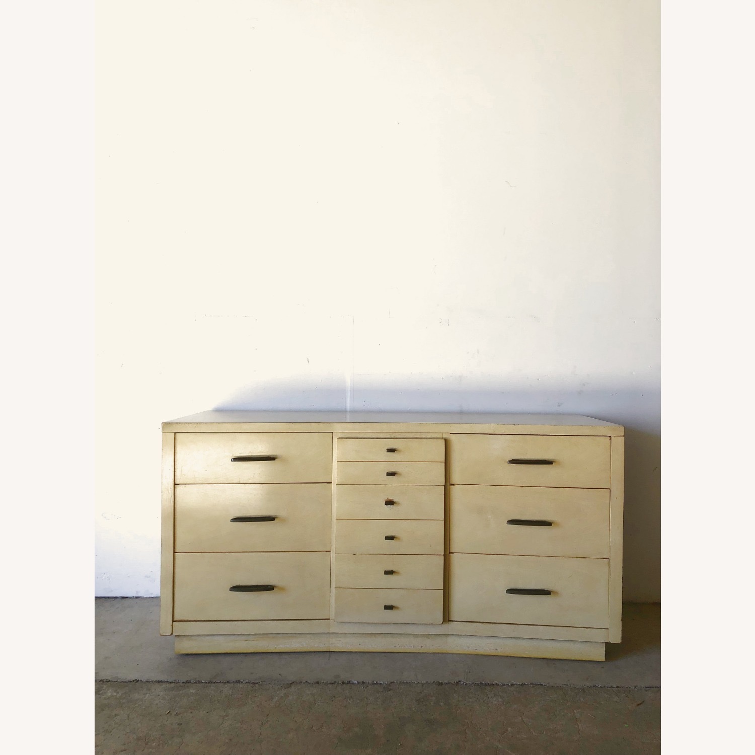 Mid Century White Dresser - image-3