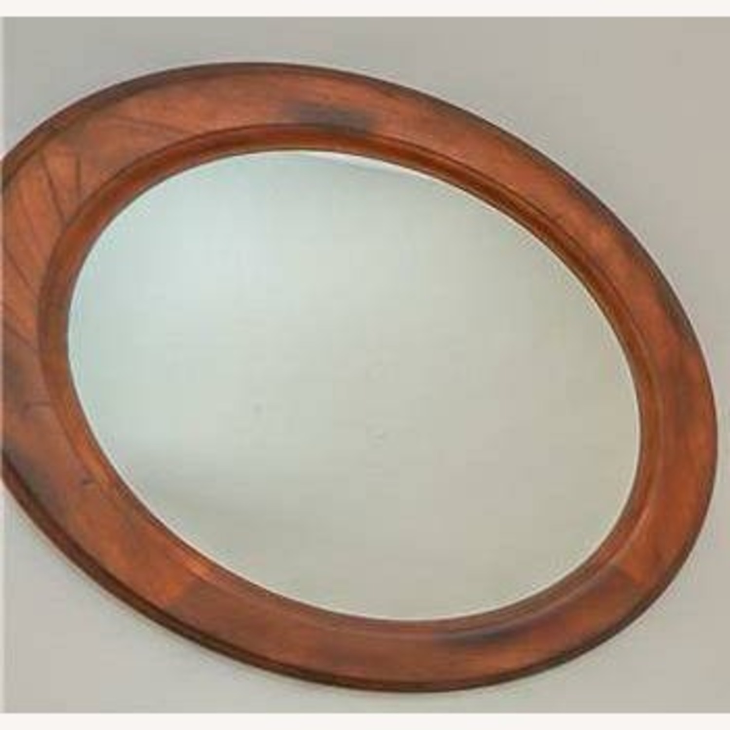 Wood Dresser and Mirror - image-2