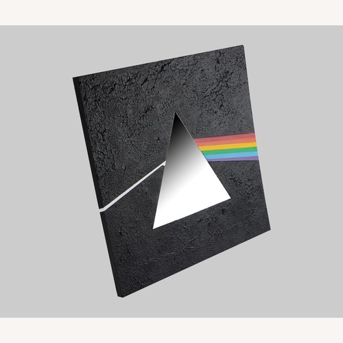 Used Pink Floyd–Inspired Dark Side of the Moon Mirror 2 for sale on AptDeco