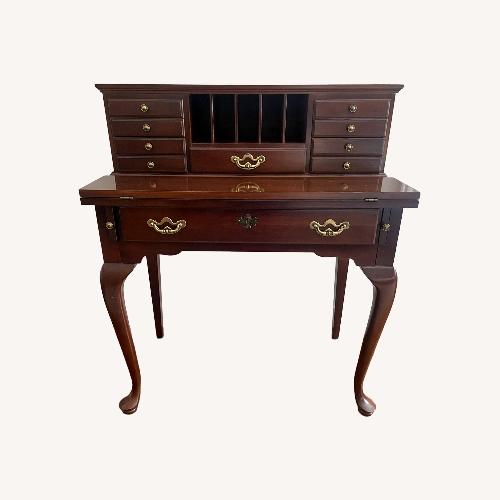 Used Queen Anne Style Flip Flop Secretary Desk for sale on AptDeco