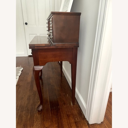 Used Queen Anne Style Flip Flop Secretary Desk for sale on AptDeco