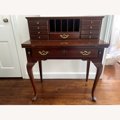 Used Queen Anne Style Flip Flop Secretary Desk for sale on AptDeco
