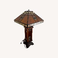 Dark Brown Table Lamp