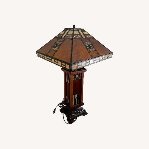 Used Dark Brown Table Lamp for sale on AptDeco