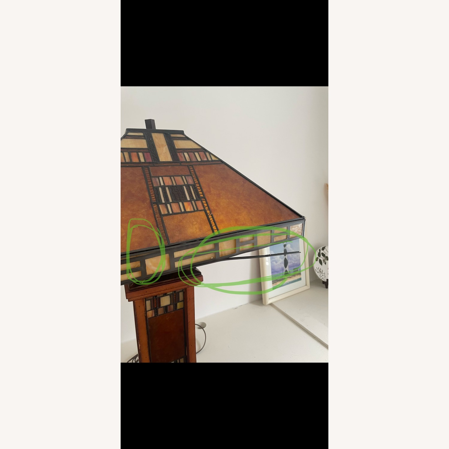 Dark Brown Table Lamp - image-4