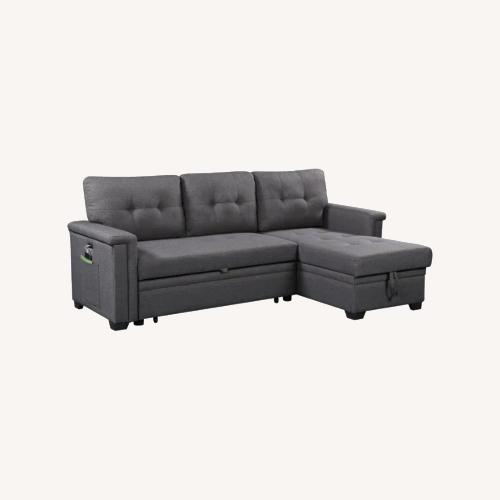Used Wayfair Dark Gray Sleeper Sofa for sale on AptDeco