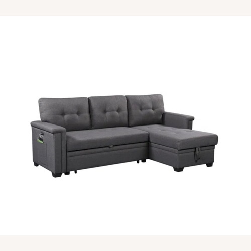 Used Wayfair Dark Gray Sleeper Sofa for sale on AptDeco