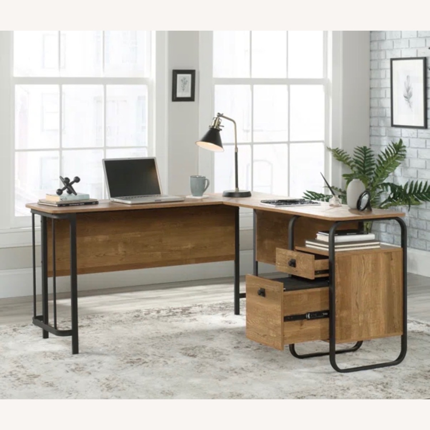 Wayfair Dark Brown Desk - image-1