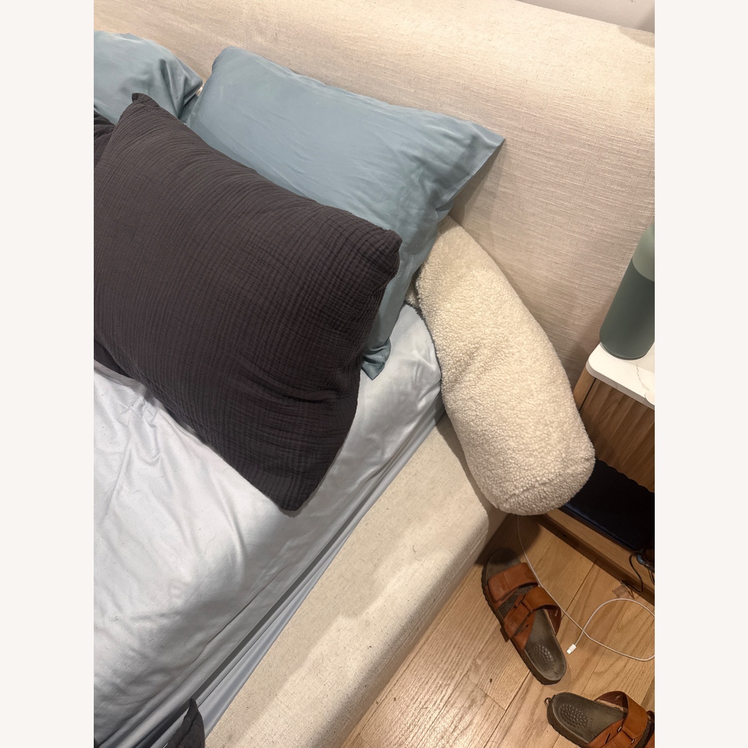 Castlery White Queen Bed - image-4