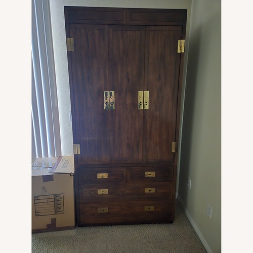 Used Henredon Scene One Wood Armoire for sale on AptDeco