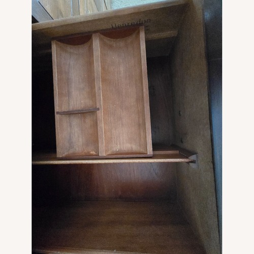 Used Henredon Scene One Wood Campaign Dresser for sale on AptDeco