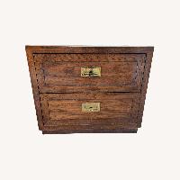 Henredon Scene One Wood Pair Of Nightstands