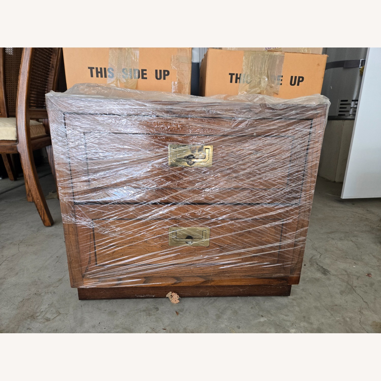 Henredon Scene One Wood Pair Of Nightstands - image-2