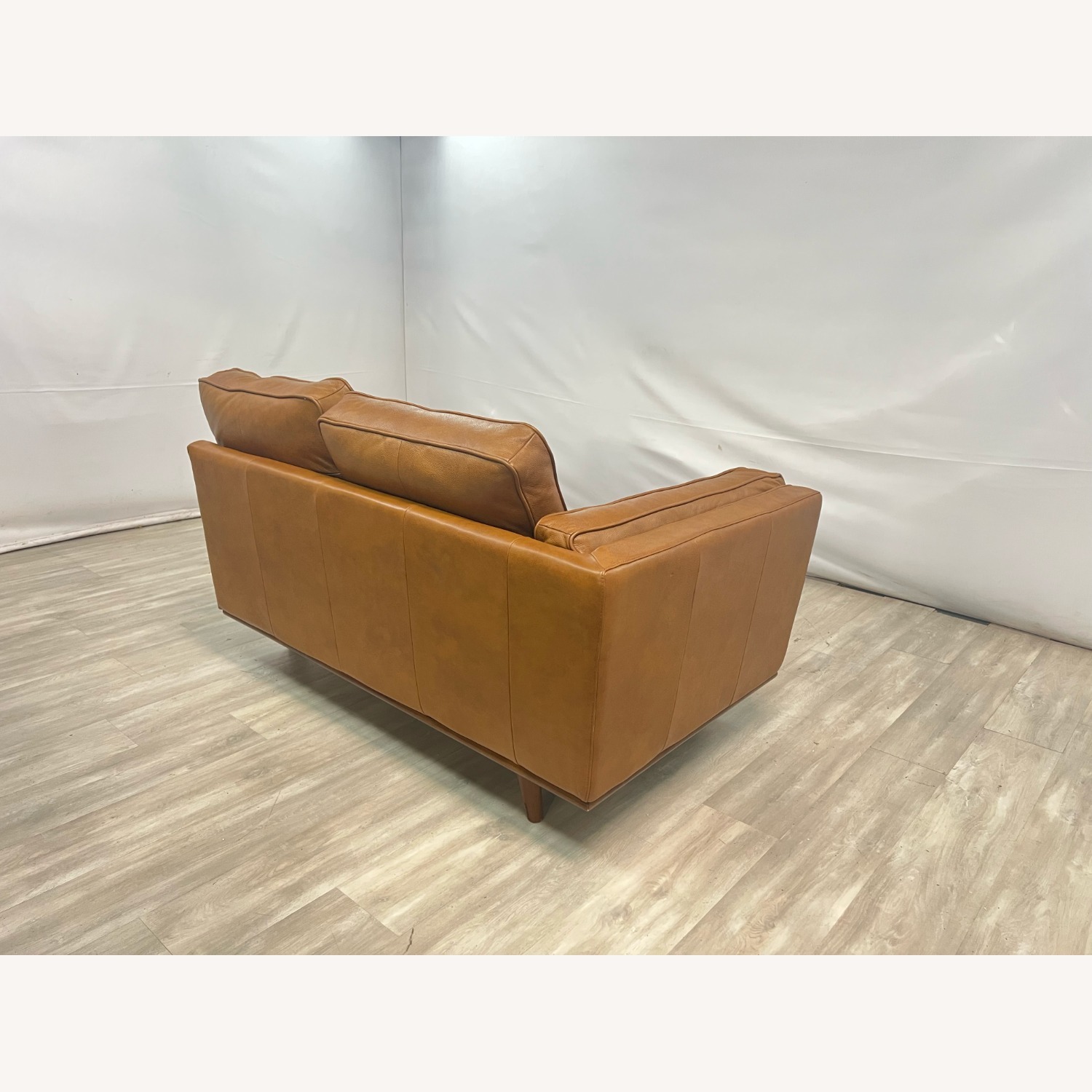 AshcroftFurnitureGenuine Leather Partial Sectional - image-8