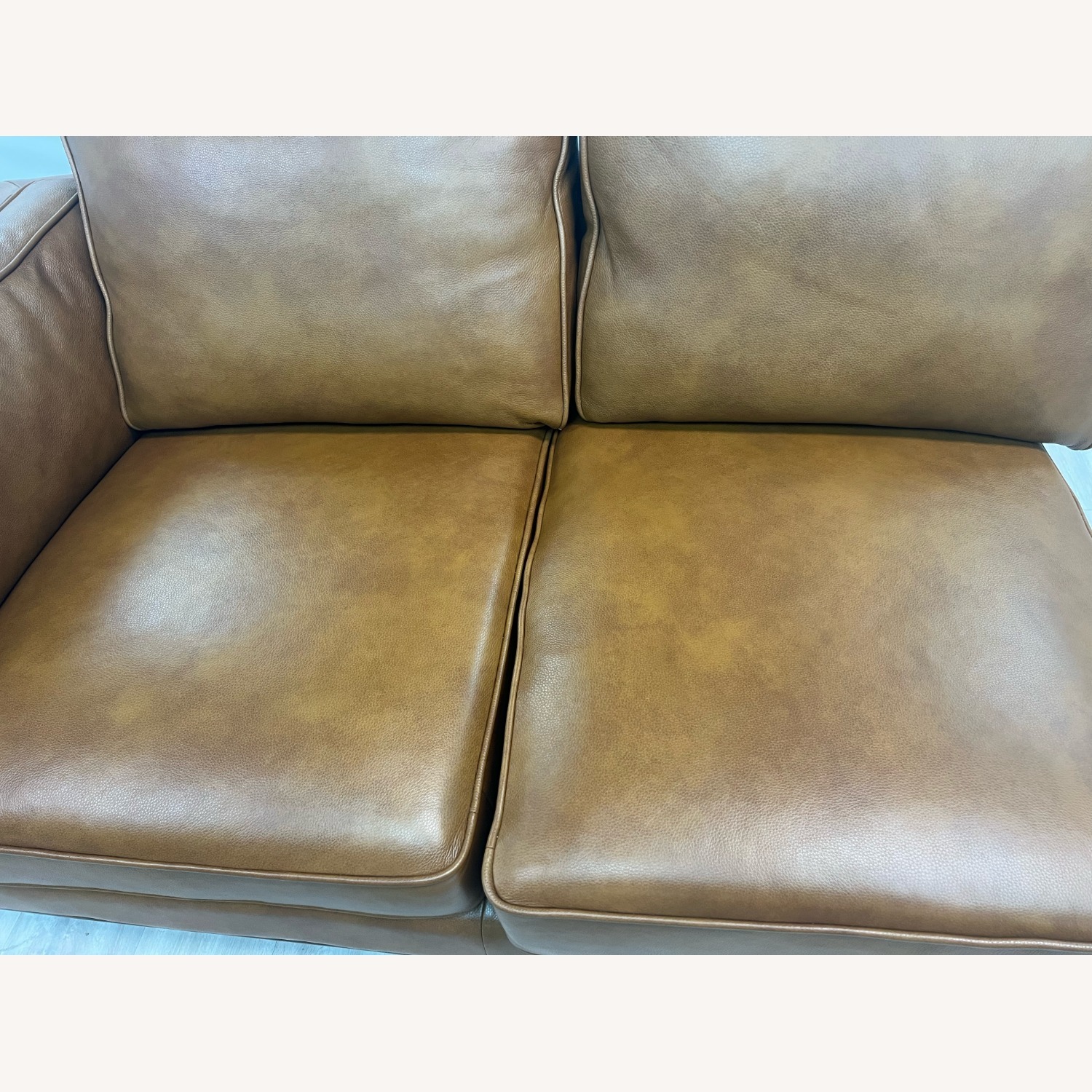 AshcroftFurnitureGenuine Leather Partial Sectional - image-11