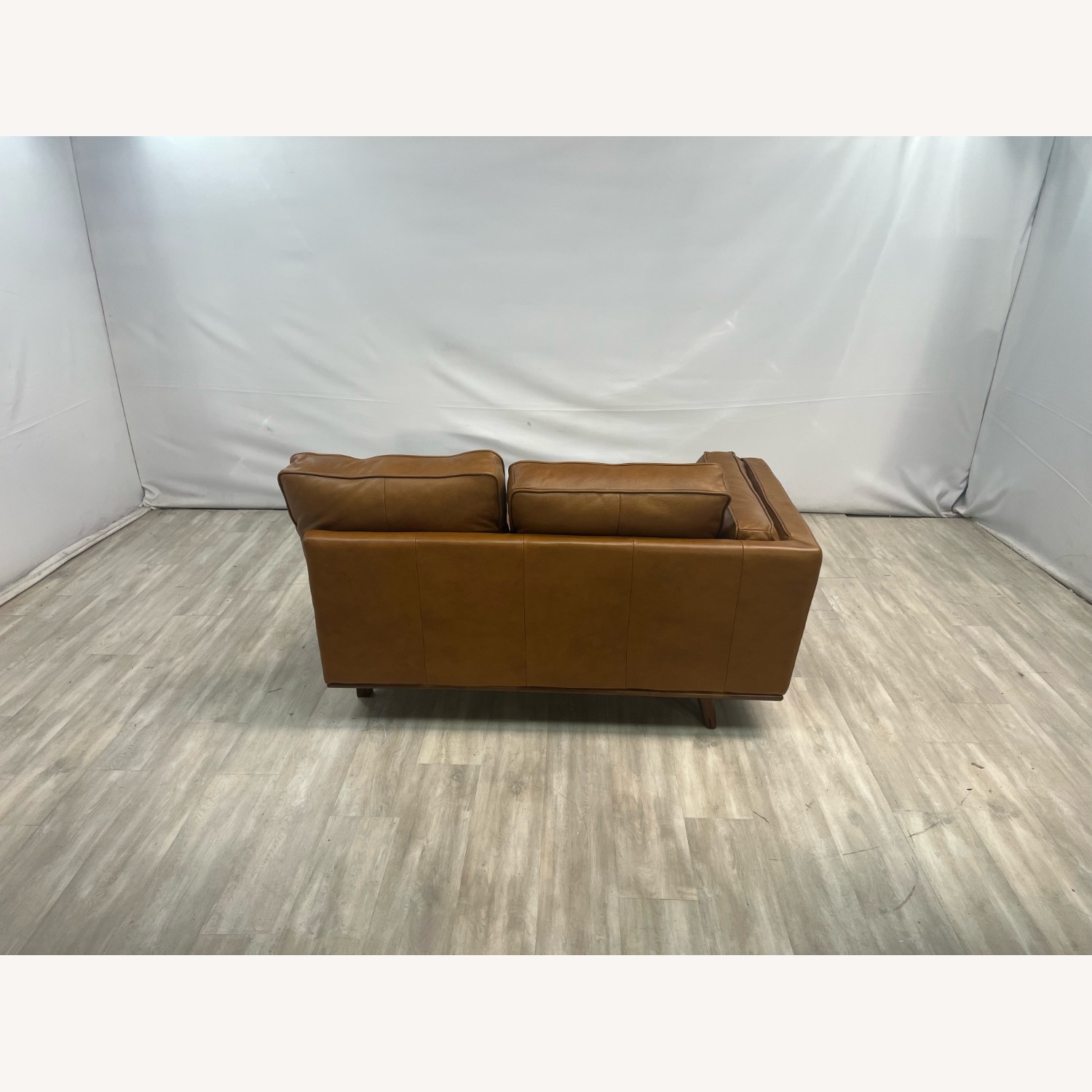 AshcroftFurnitureGenuine Leather Partial Sectional - image-7