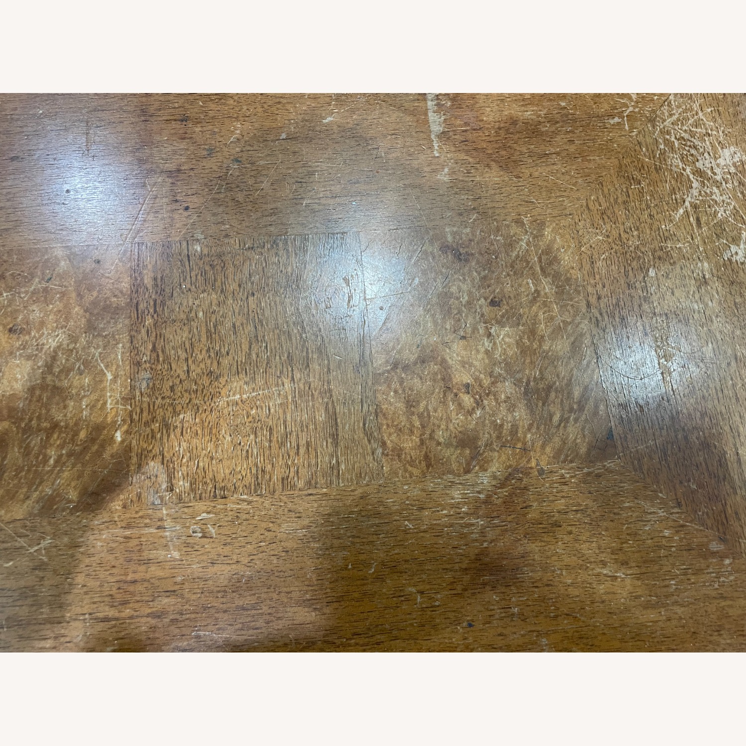 Lane Furniture Burl Light Brown Wood Side Table - image-4