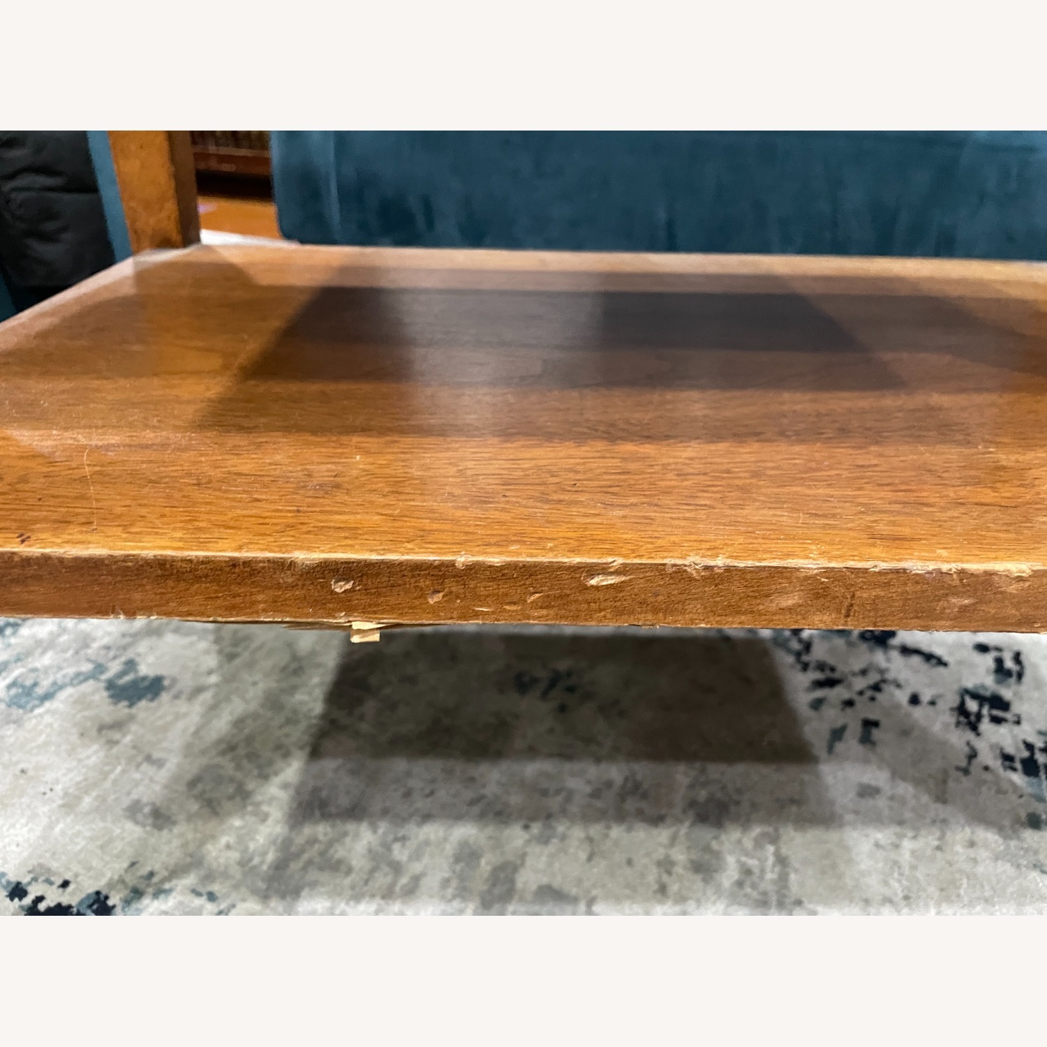 Lane Furniture Burl Light Brown Wood Side Table - image-5