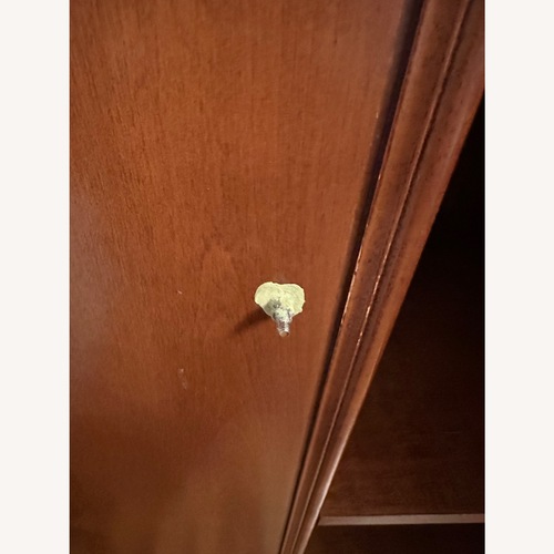 Used Bellini Natural Wood Armoire for sale on AptDeco