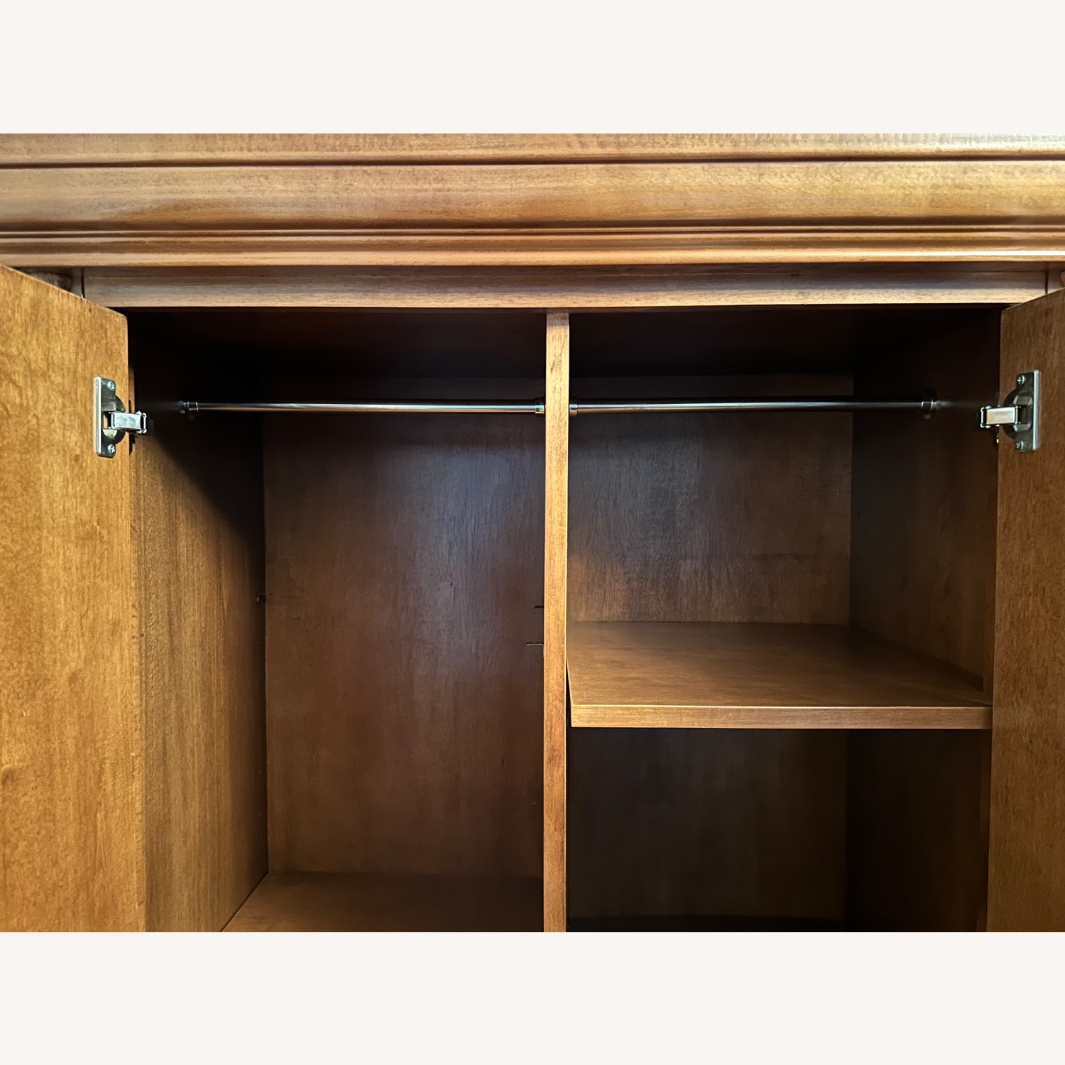 Bellini Natural Wood Armoire - image-4