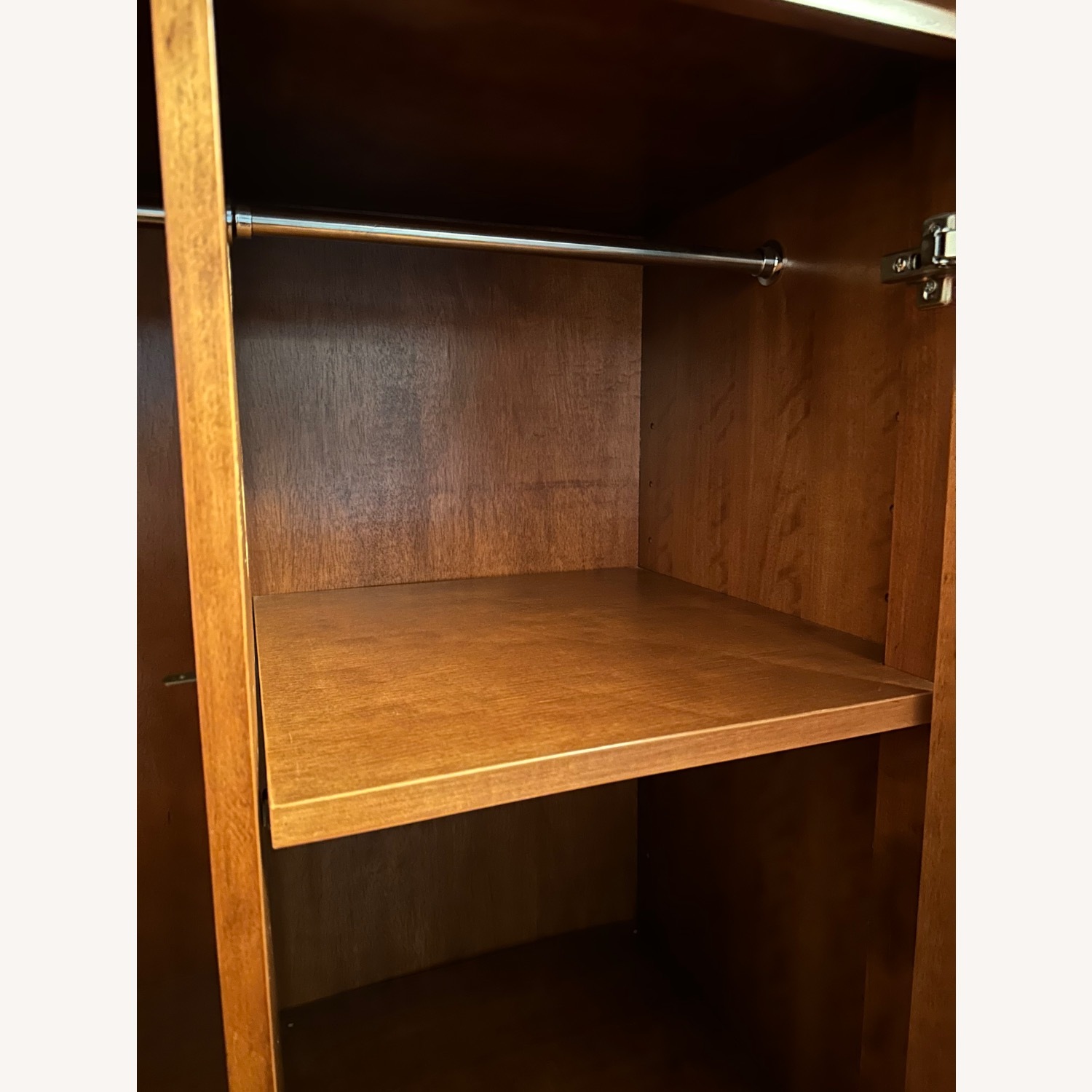Bellini Natural Wood Armoire - image-3