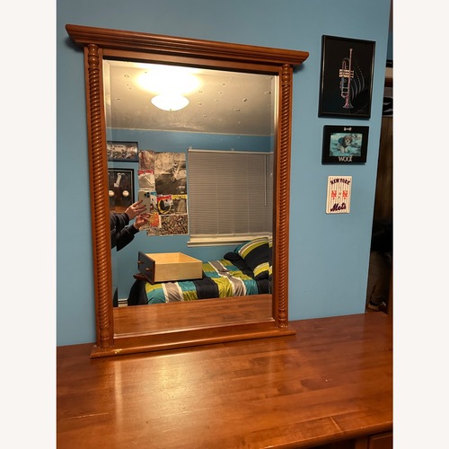 Used Bellini Natural Wall Mirror for sale on AptDeco