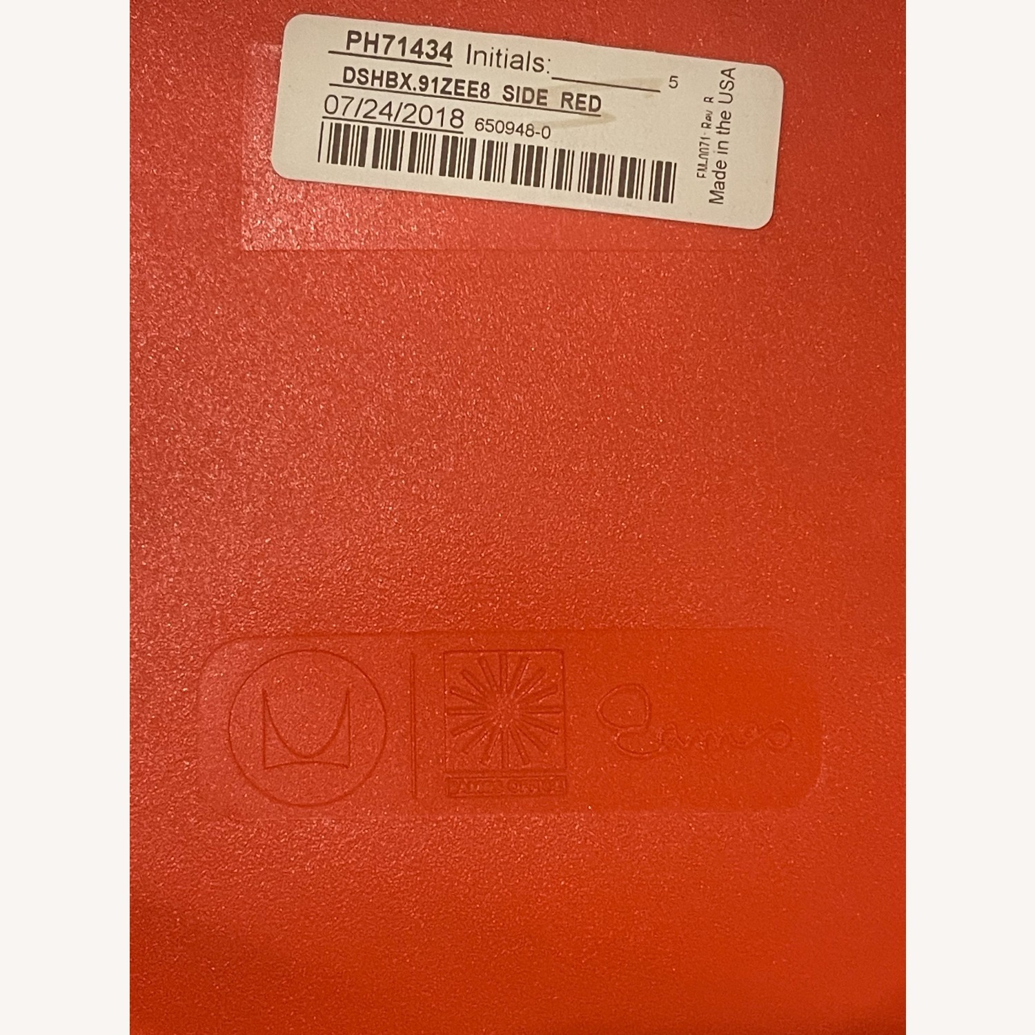 Herman Miller Eames Barstools Orange Stools - image-4