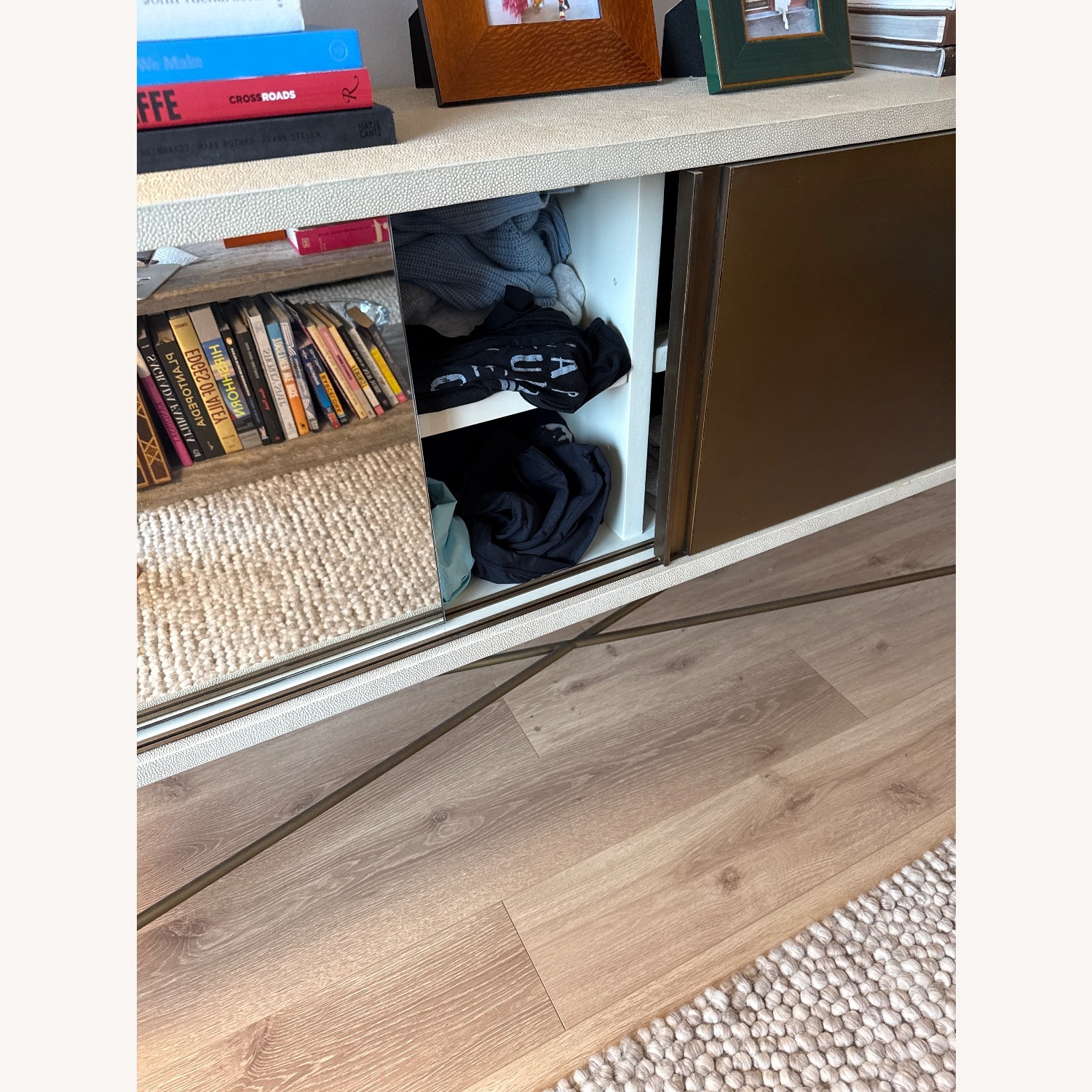 Brown Home Media Cabinet - image-4