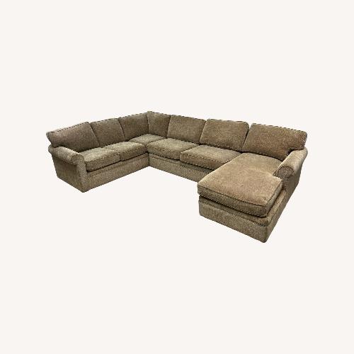 Used Raymour & Flanigan Nelson 4pc Sectional for sale on AptDeco