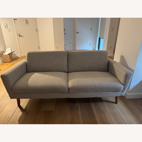 Used West Elm Oliver Light Gray 2 Seater Sofa for sale on AptDeco