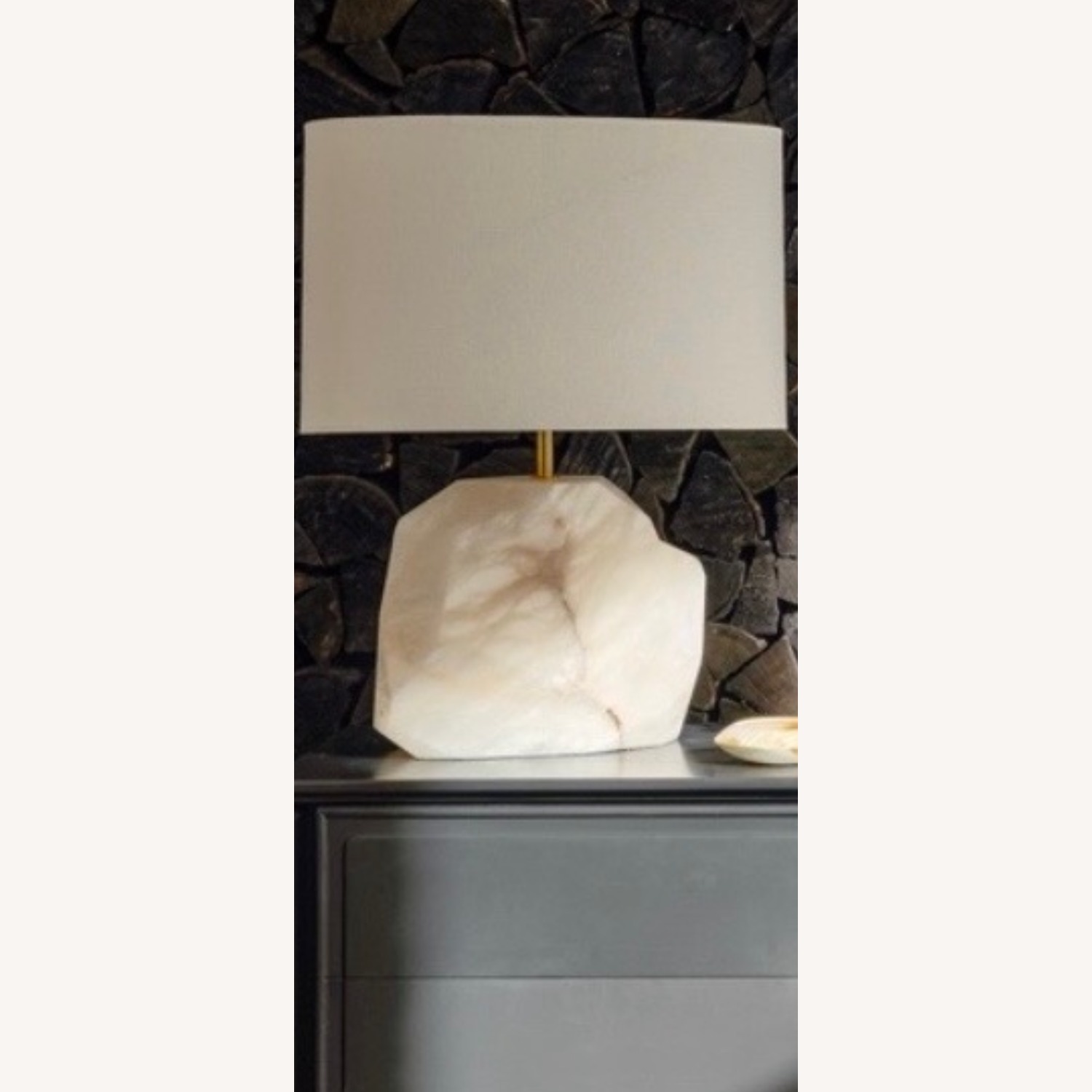 Flair Home Collection Alabaster Table Lamps (Pair) - image-1