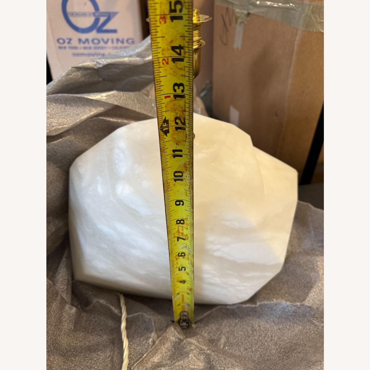 Flair Home Collection Alabaster Table Lamps (Pair) - image-7